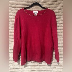 Graff Women's Classic hot pink Crew long sleeve top